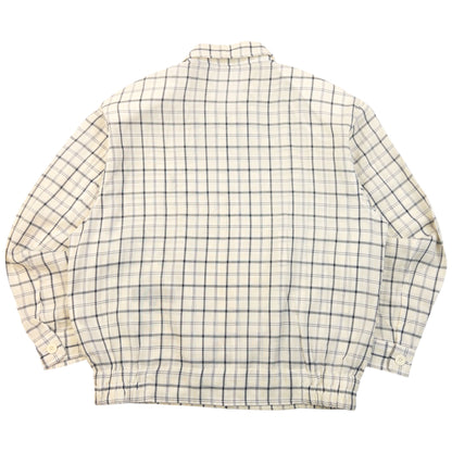 Vintage 90S YSL Yves Saint Laurent Checkered Harrington Jacket Size XS | XS, Multicoloured