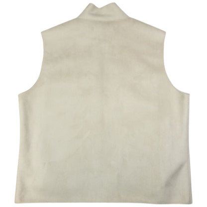 Vintage DKNY Jeans Sheep Skin Fleece Lined Gilet Size XL