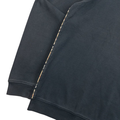 Vintage 2000s Burberry Golf Q Zip Sweatshirt Size S | Small, Grey