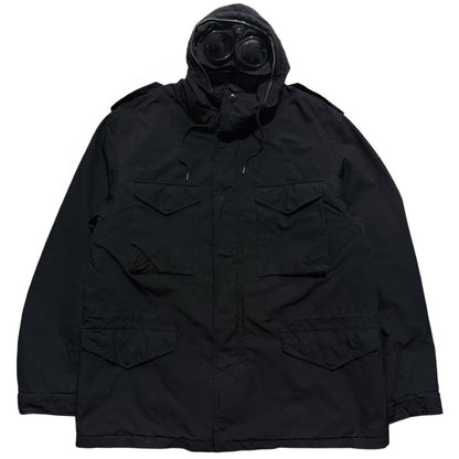 CP Company Micro Kei Goggle Jacket | XL, Black