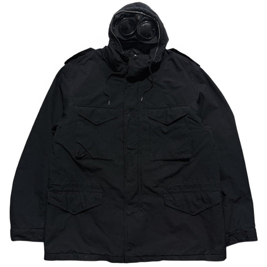 CP Company Micro Kei Goggle Jacket | XL, Black