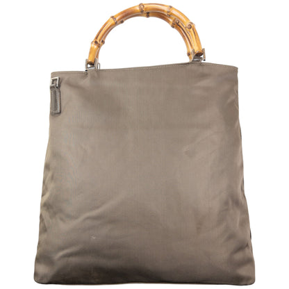 Vintage 90s Gucci Bamboo Handle Handbag | O/S, Multicoloured