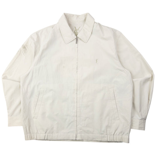 Vintage 90s YSL Yves Saint Laurent Harrington Jacket Size XS | XS, Cream