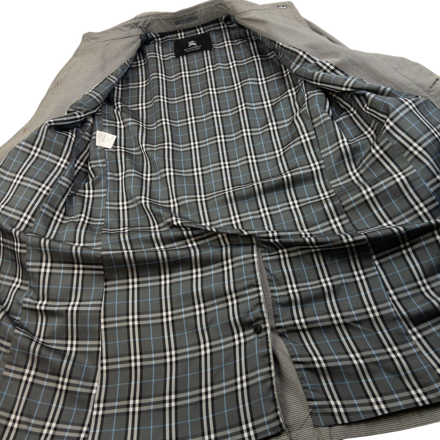 Vintage 2000s Burberry Black Label Nova Check Lined Trench Jacket Size L | Large, Multicoloured