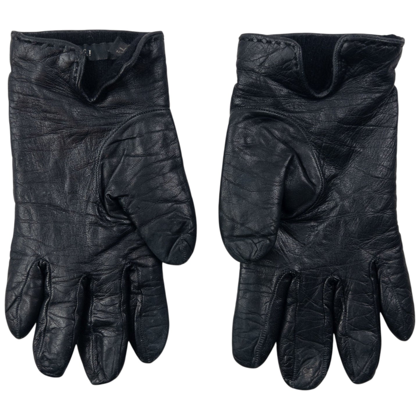 Vintage 90s Gucci Leather Gloves