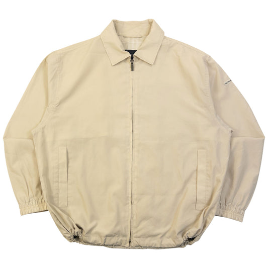 Vintage 2000s Burberry Zip Up Jacket Size S | Small, Cream