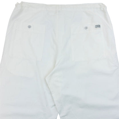 Vintage 90s Yohji Yamamoto Trousers Size W32 | W32, White