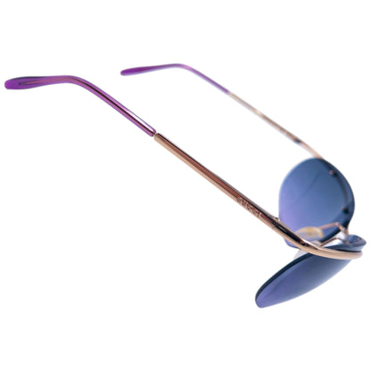 Vintage 2000s Gucci Rimless Sunglasses | O/S, Blue