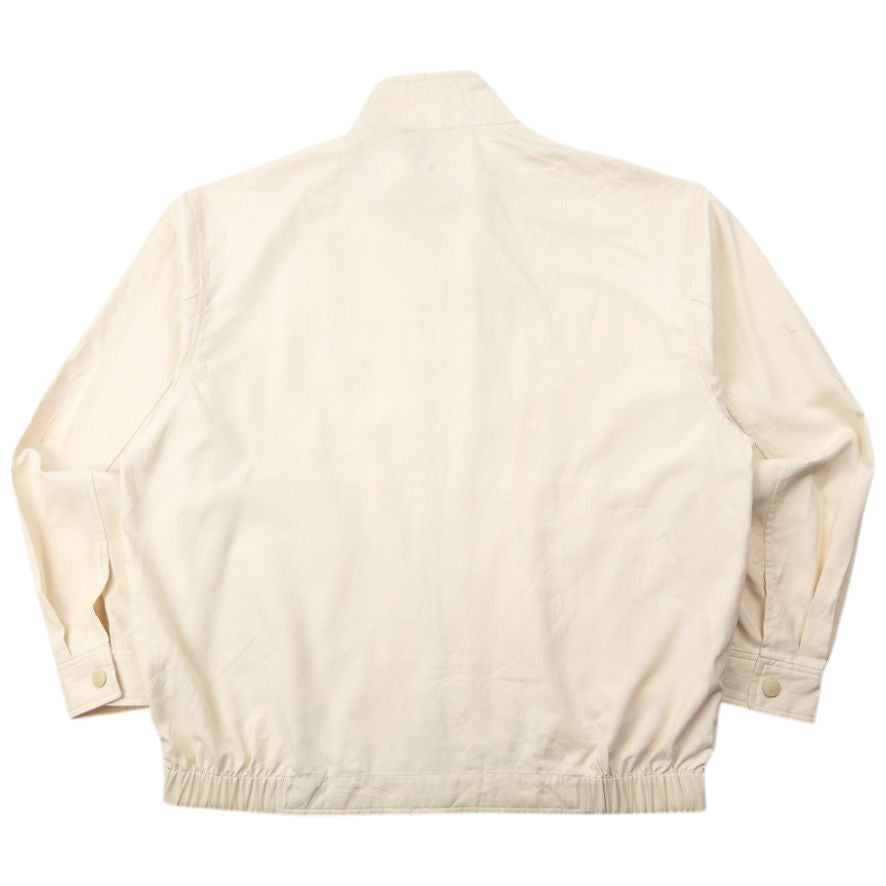 Vintage 90s YSL Yves Saint Laurent Harrington Jacket Size S | Small, Cream