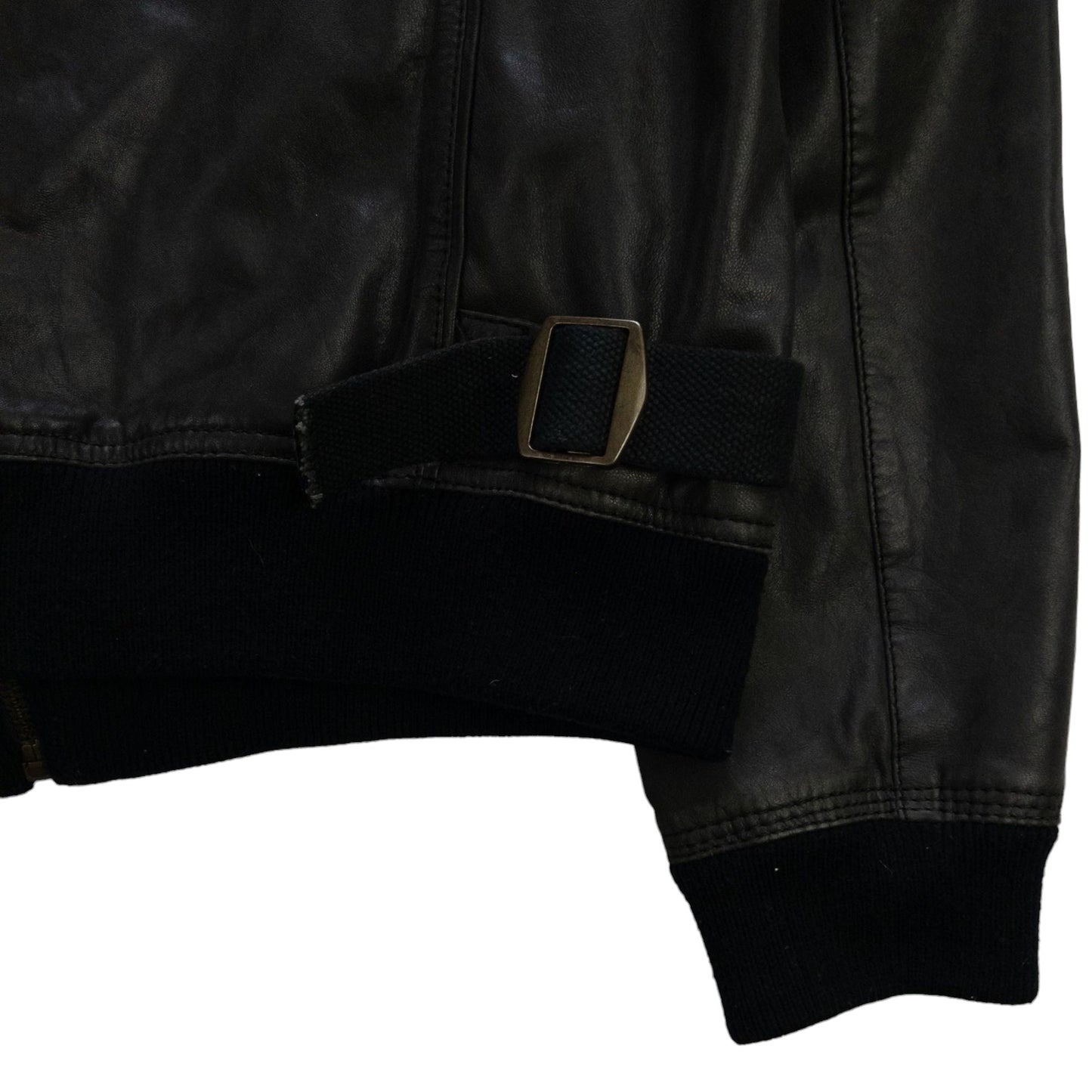 Vintage Dolce And Gabbana Leather Jacket Size L