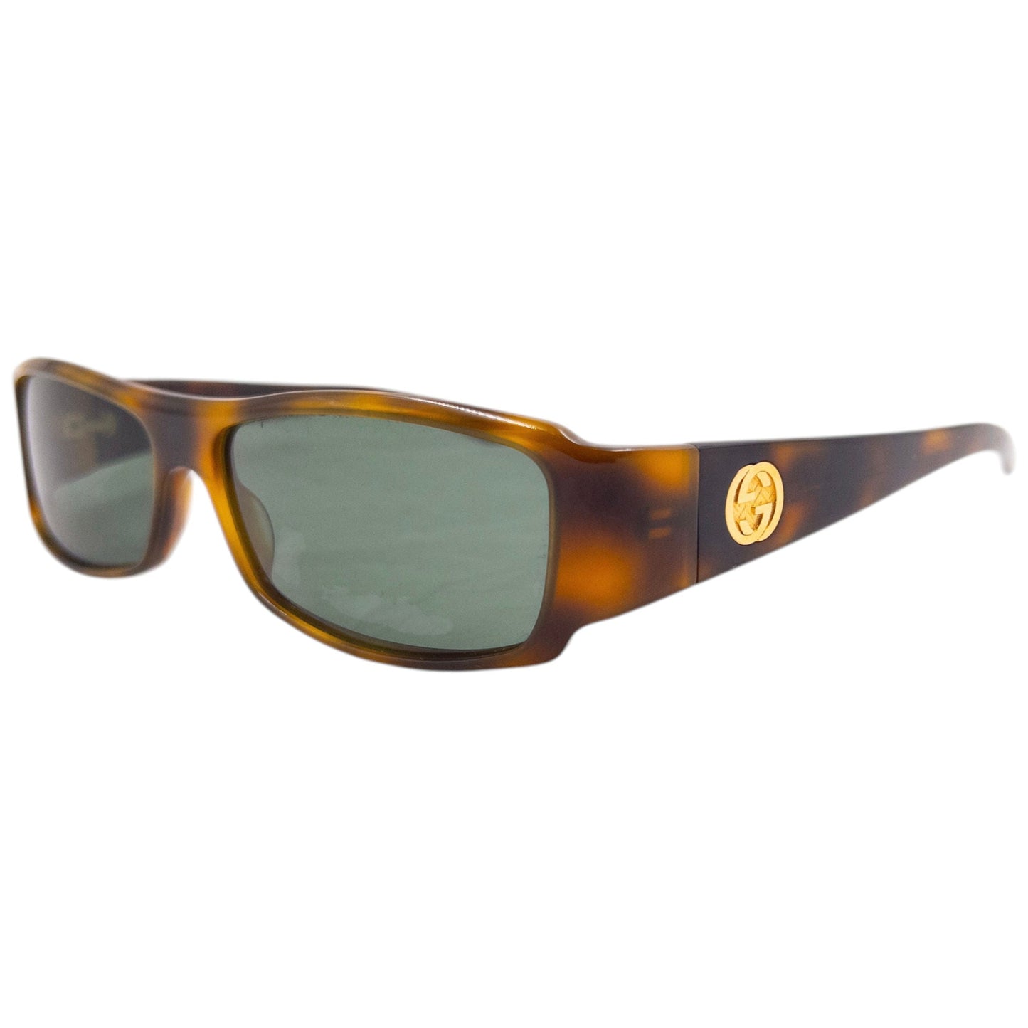 Vintage 1999 Gucci By Tom Ford Tortoise Shell Sunglasses | O/S, Brown