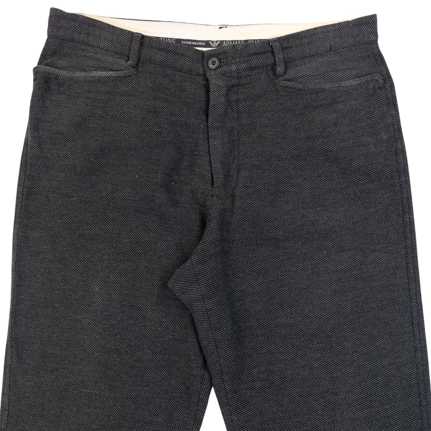 Vintage 2000s Armani Jeans Trousers Size W34 | W34, Grey