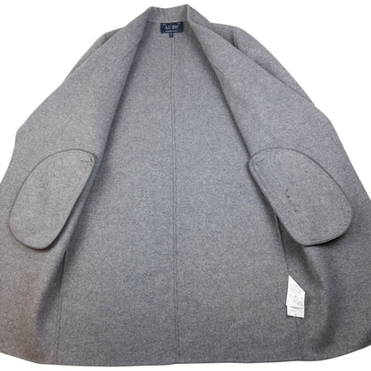 Vintage Armani Jeans Longline Wool Wrap Jacket Size M