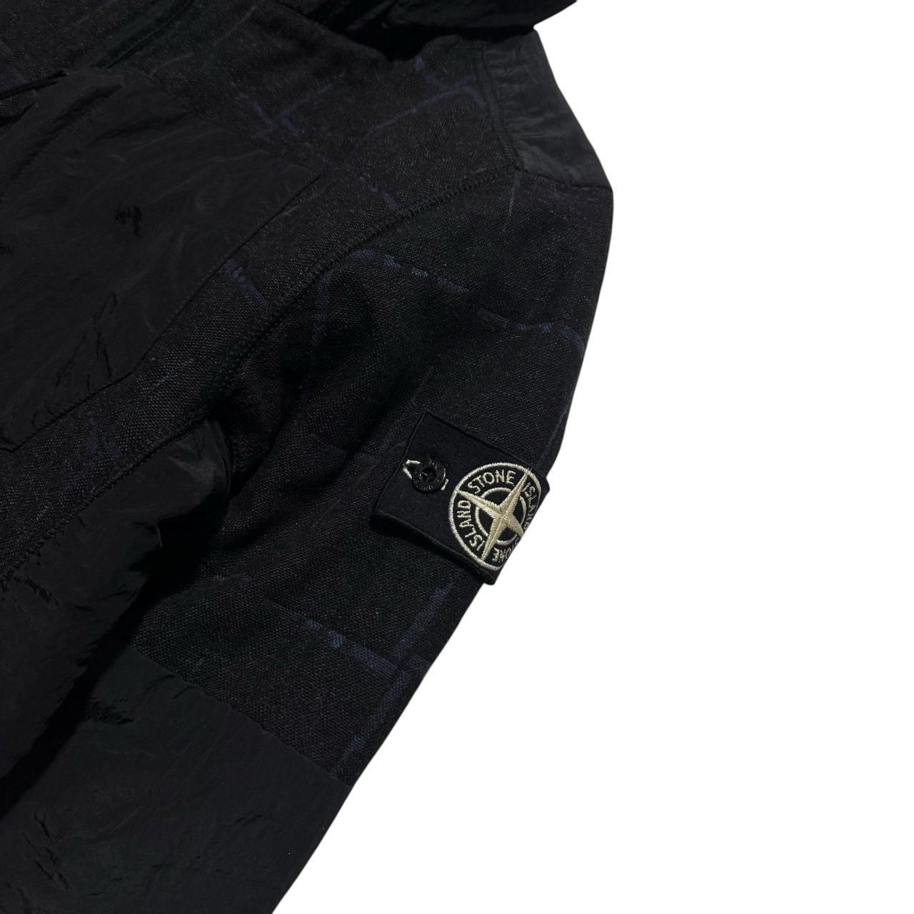 Stone Island Dormeuil House Check Jacket | Medium, Black