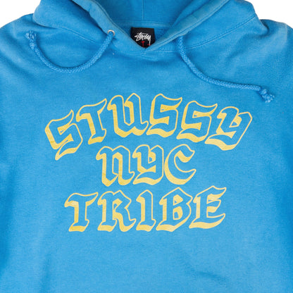 Vintage Stussy NYC Tribe Hoodie Size XL