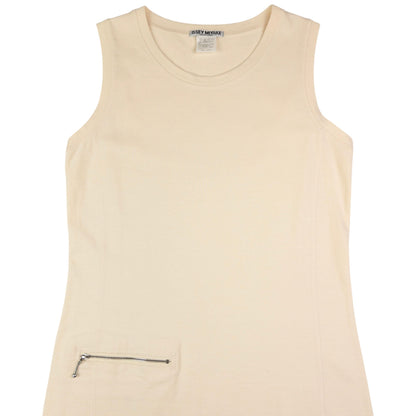 Vintage Issey Miyake White Label Shift Dress Womens Size M