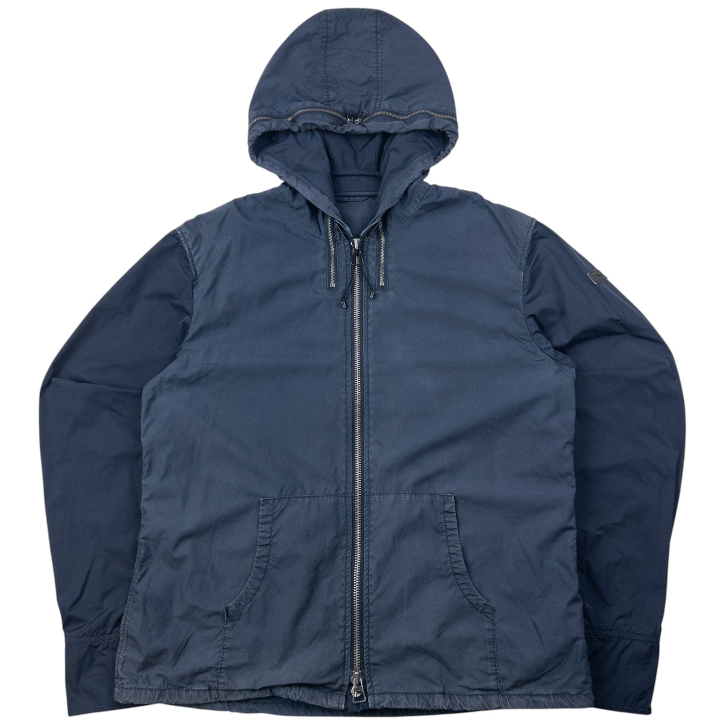 2010s Emporio Armani Layered Zip Up Jacket Size L