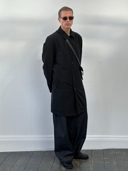 Hugo Boss 2000s Waterproof Trench Coat - L