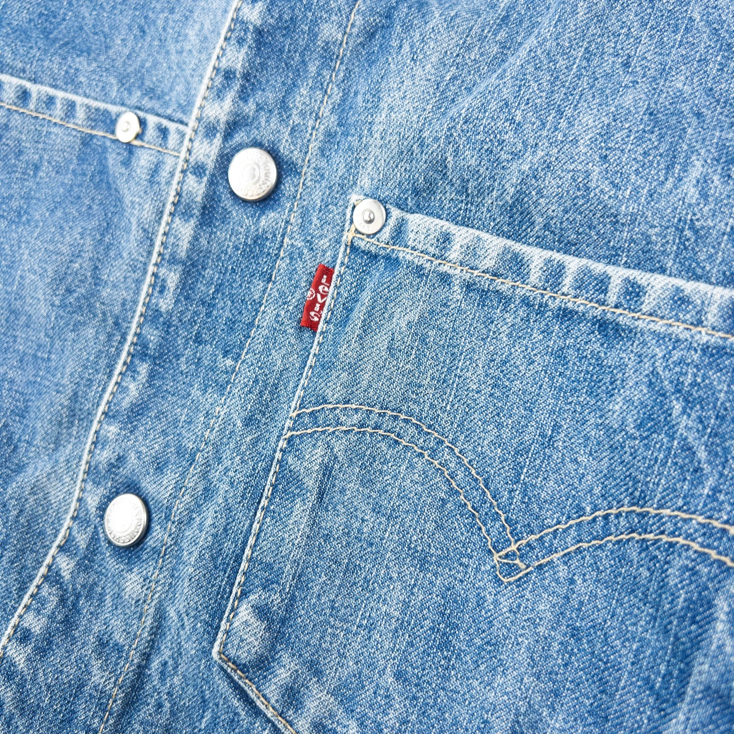 Vintage 2000s Levi's Engineered Garments Denim Jacket Size XS | XS, Blue