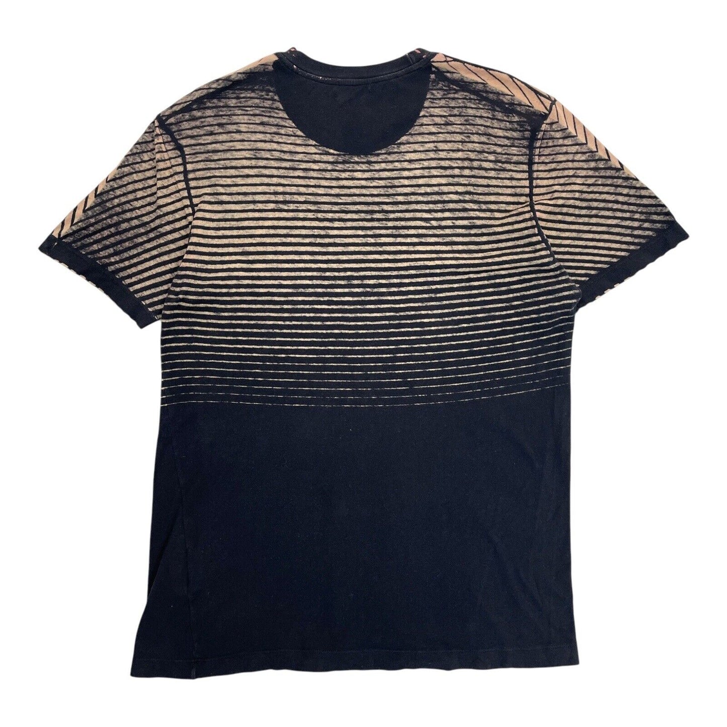 Vintage Stone Island Striped T-Shirt, Size Large | Stone island, Bleached Black