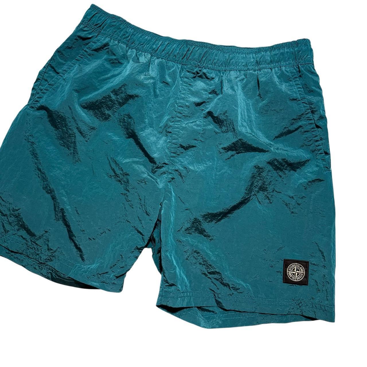 Stone Island Nylon Metal Swim Shorts | Large, Teal