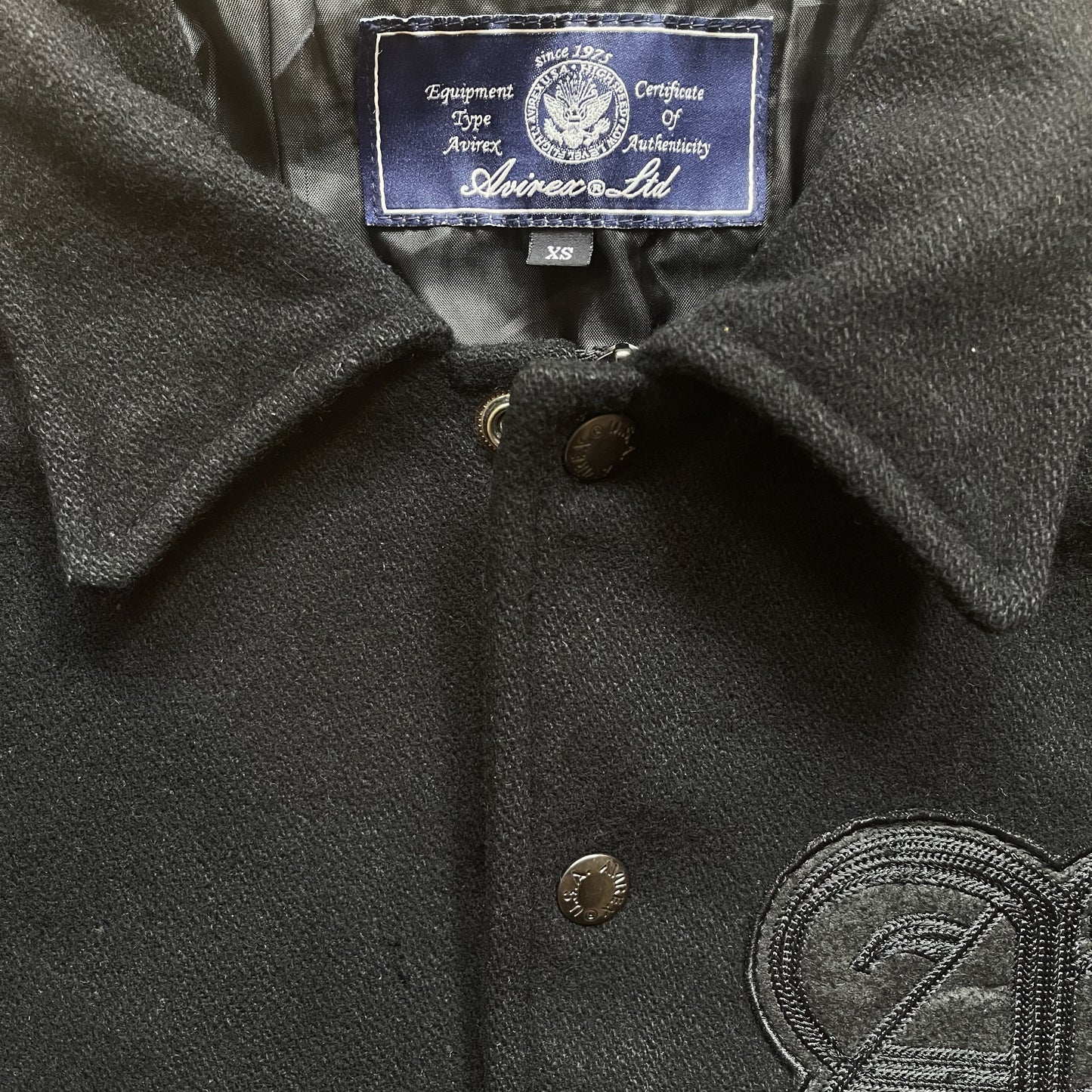 Avirex Wool Varsity Jacket - XS