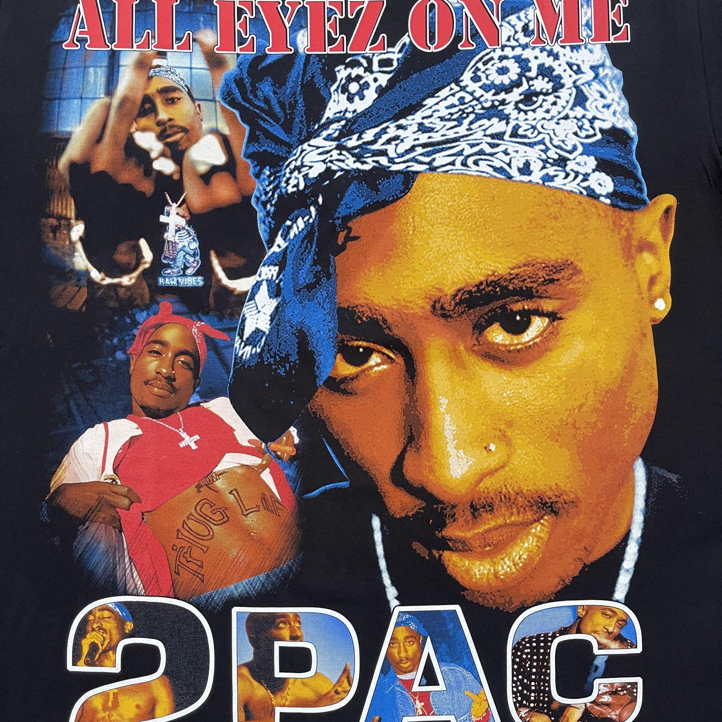 Tupac All Eyes On Me Long Sleeve T-Shirt - L - Known Source