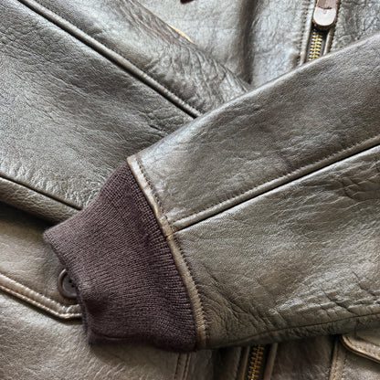 Avirex Top Gun G-1 Flight Jacket - L | Large, Brown