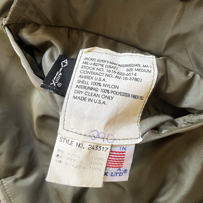 Avirex USA MA1 Bomber Jacket - M