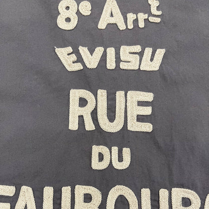 Evisu Paris Bowling Shirt - M | Medium, Charcoal
