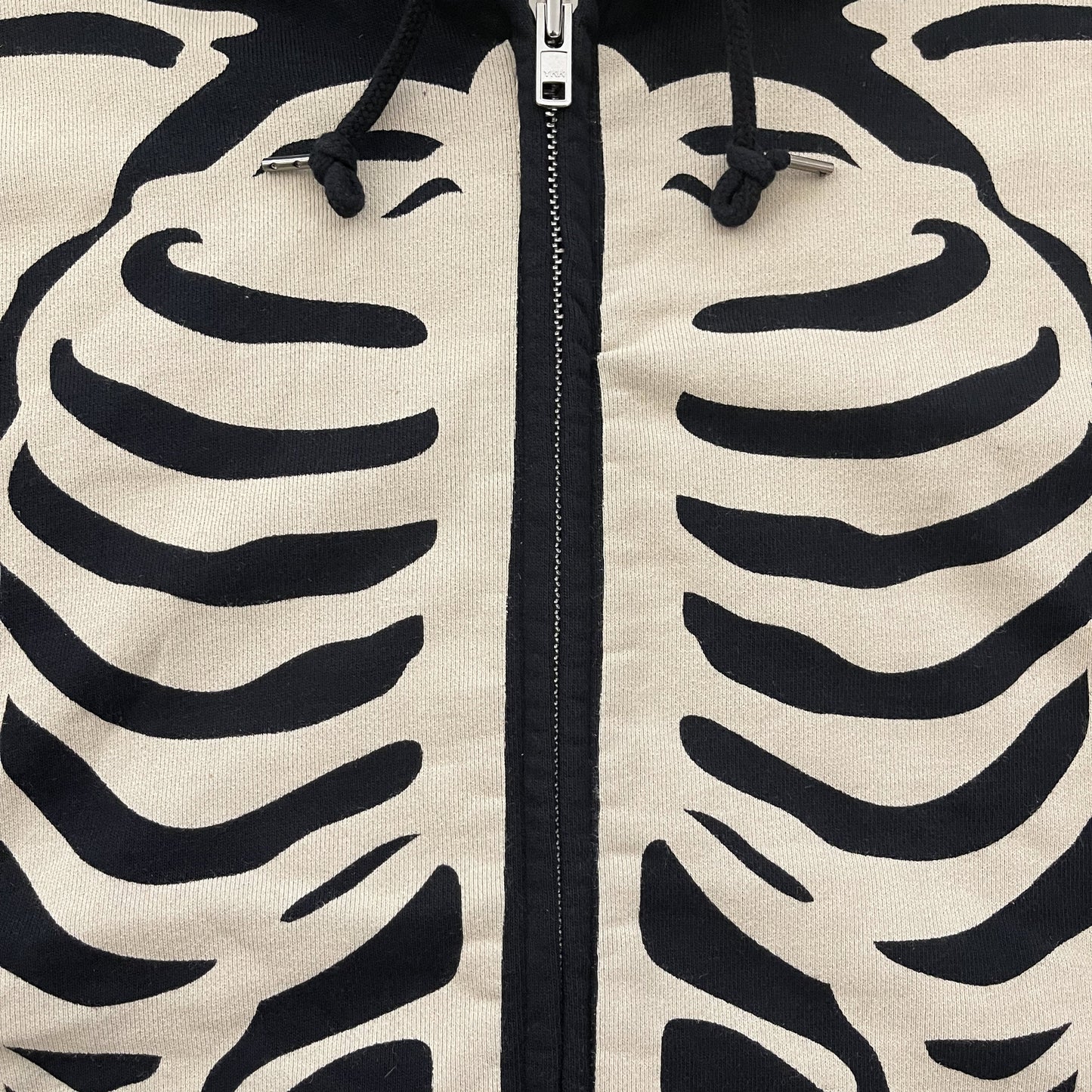 Vanson Leathers Skeleton Hoodie - XXL | XXL, Black