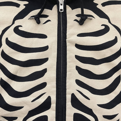 Vanson Leathers Skeleton Hoodie - XXL | XXL, Black
