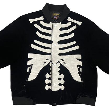 Vanson Leathers 50th Anniversary Skeleton Bomber Jacket - XL