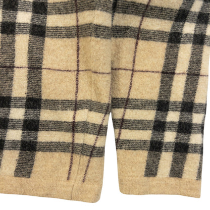 Vintage 2000s  Burberry Nova Check Wool Jumper Womens Size M | Medium, Beige