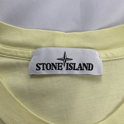 Stone Island T-Shirt, Size Small | Stone island, Yellow