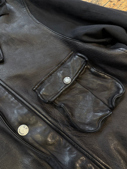 C.P. Company AW/05 Mille Miglia Half Leather Jacket 54 (XXL)
