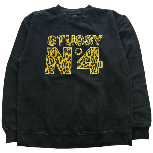 Vintage Stussy N.4 Sweatshirt Size S