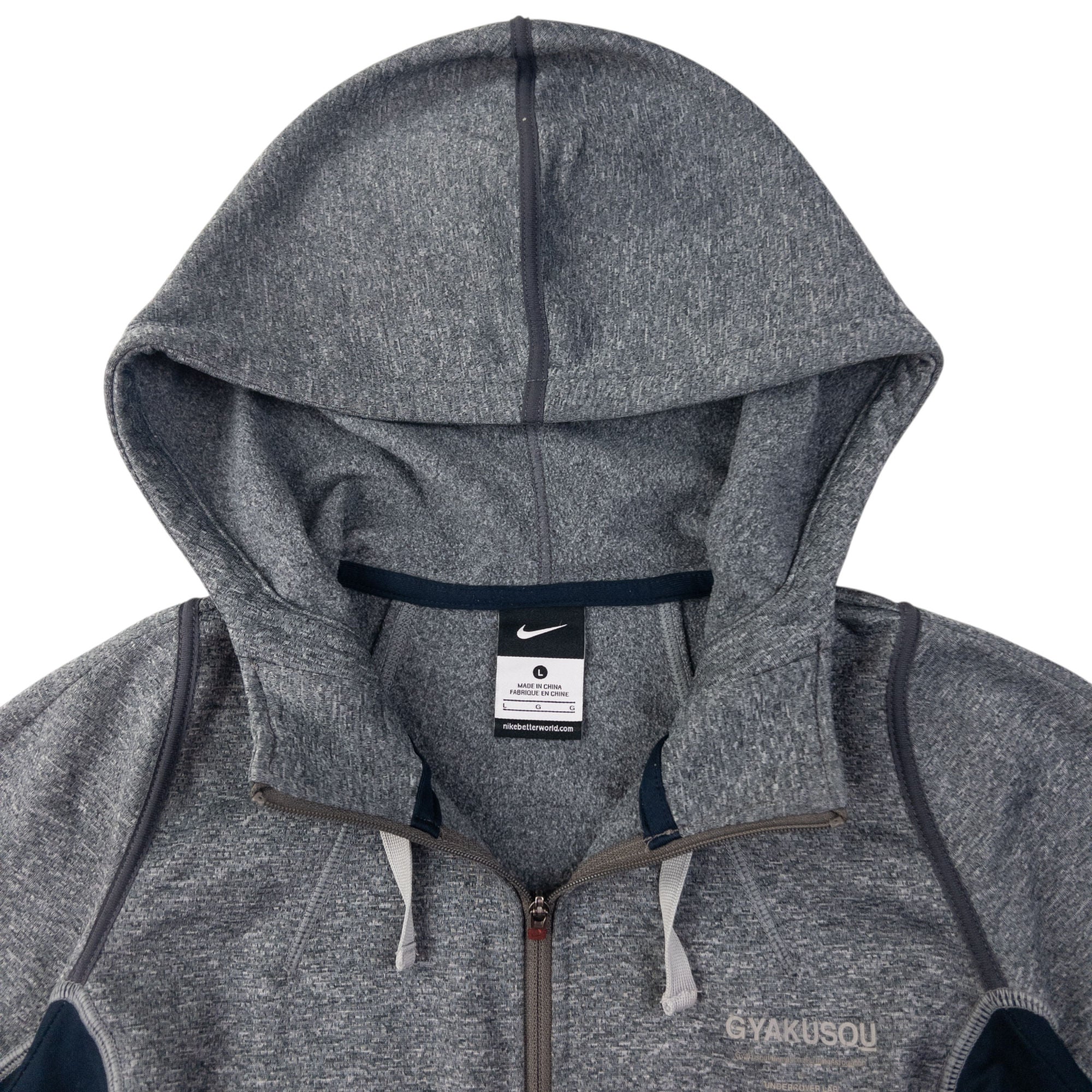 新品 GYAKUSOU　フーディーJKT Nike x Gyakusou 2015 Vented Perforated RRC Jacket - L