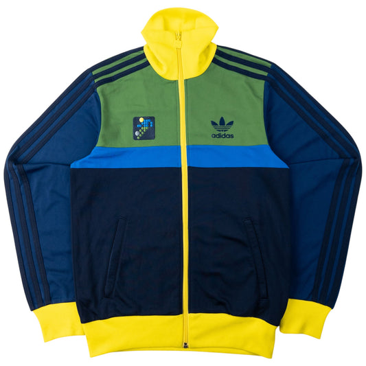 Vintage Adidas Colour Block Zip Up Jacket Size XS