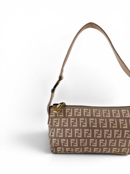 1990s Fendi Zucca Mini Shoulder Bag | O/S, Multicoloured