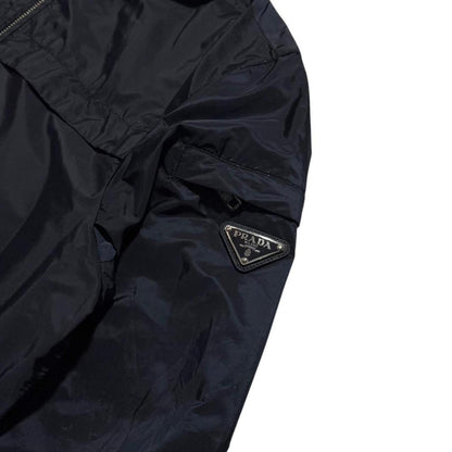 Prada Nylon Windbreaker Jacket | Small, Black