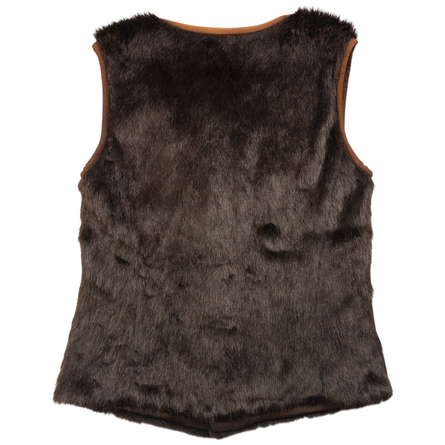 Vintage Cabane De Zucca By Issey Miyake Fur Gilet Womens Size M