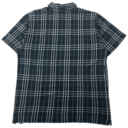 Vintage 2000s Burberry Golf Nova Check Polo Shirt Size L | Large, Black