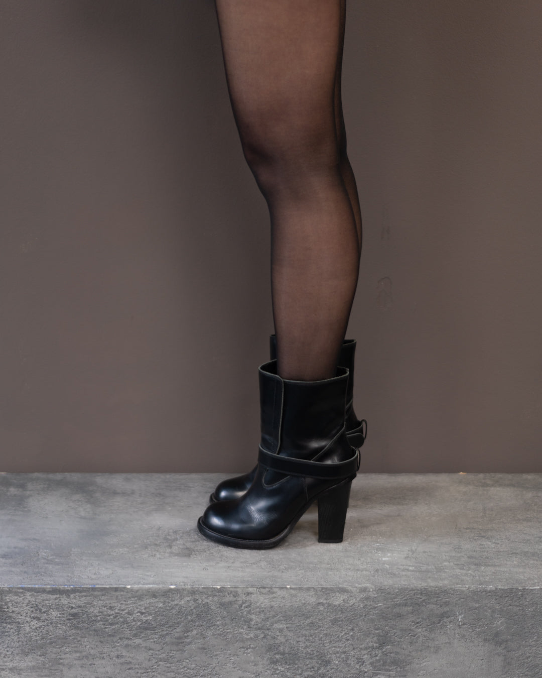 CHLOE DOUBLE ZIP BOOTS (EU 38.5)