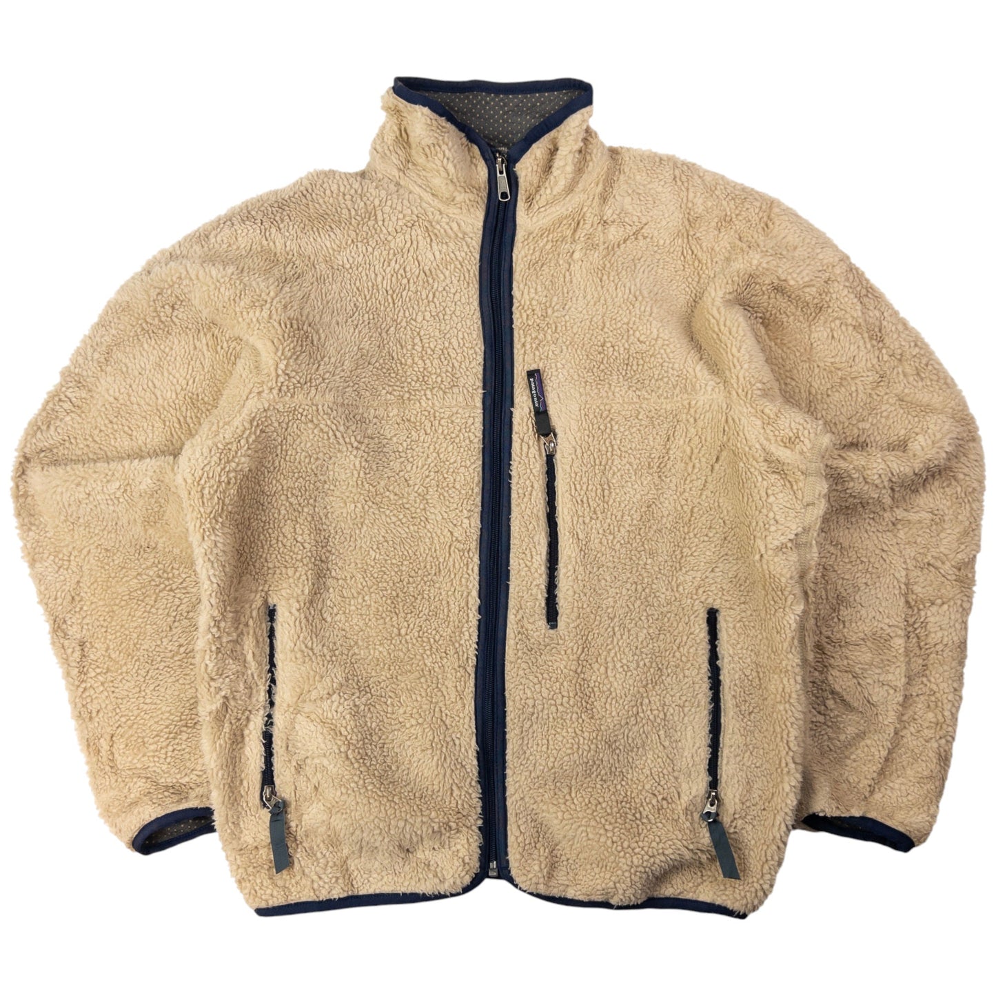 Vintage Patagonia Retro X Oatmeal Fleece Jacket Size M