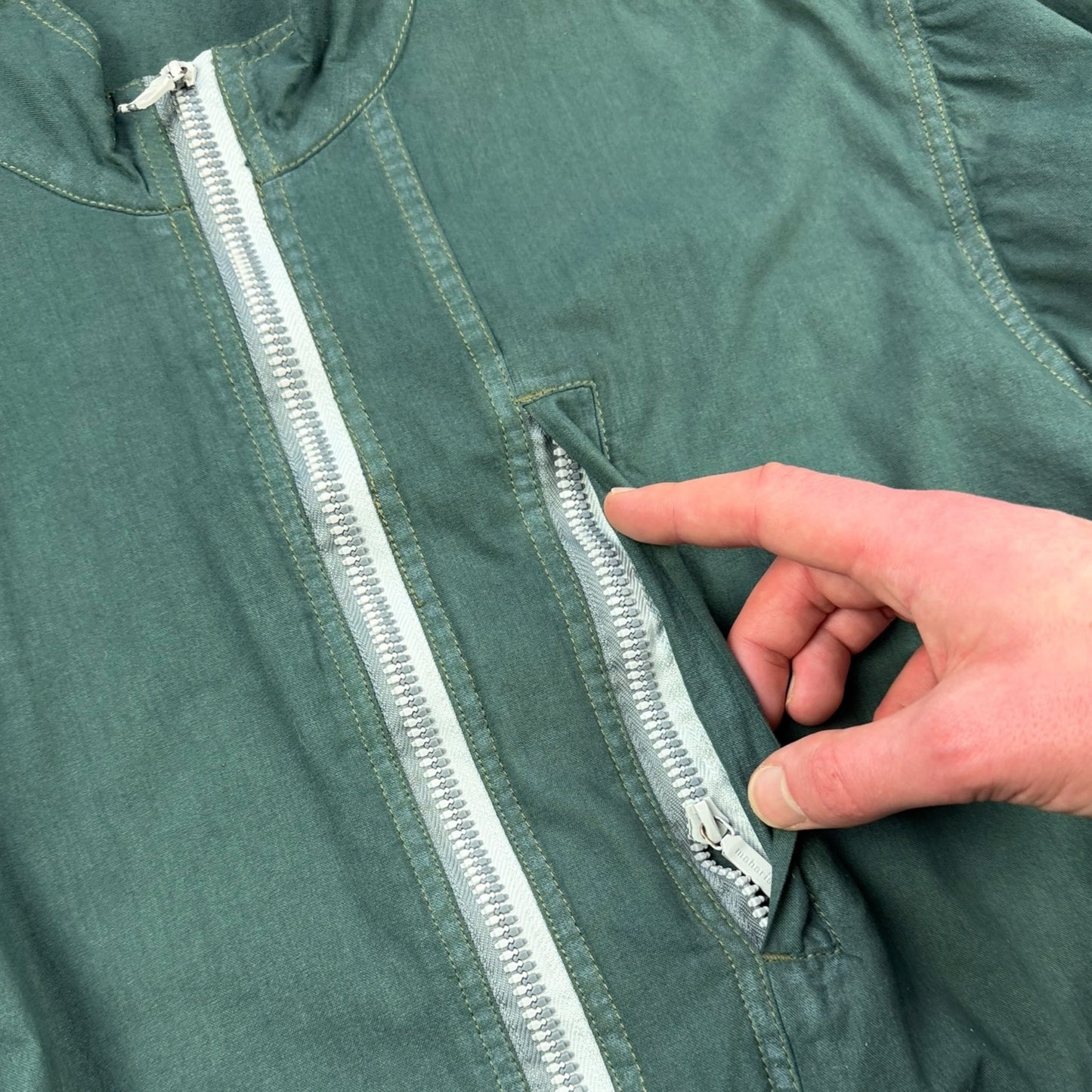 2000's Maharishi Asymmetric Hem Jacket (L) | Default Title, Multicoloured