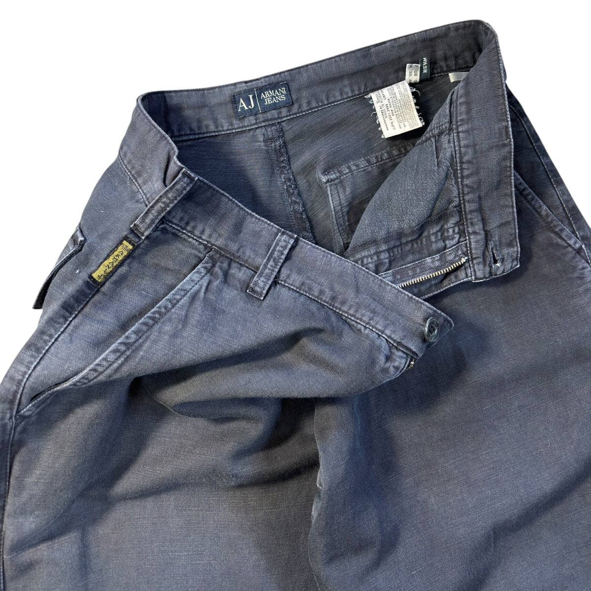 Armani Jeans 00’s Hemp Blend Pants W31 | W31, Black