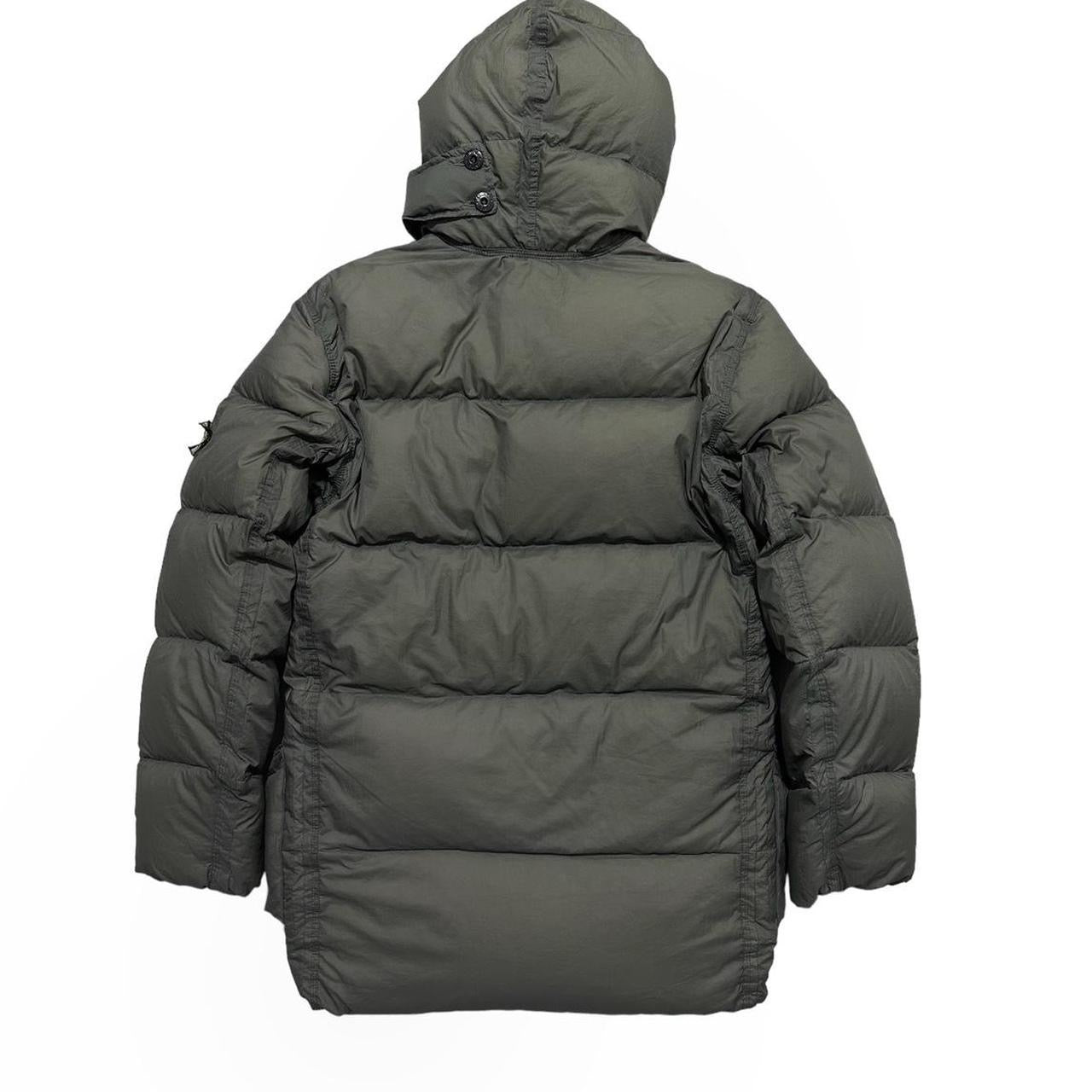 Stone Island Opaque Nylon Tela Down Jacket