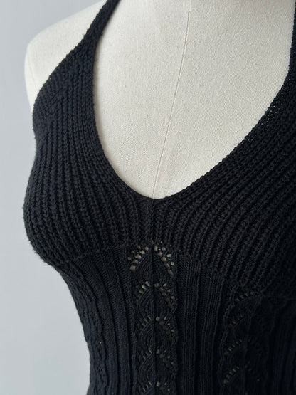 Vintage 1990s Cotton Knit Top - S