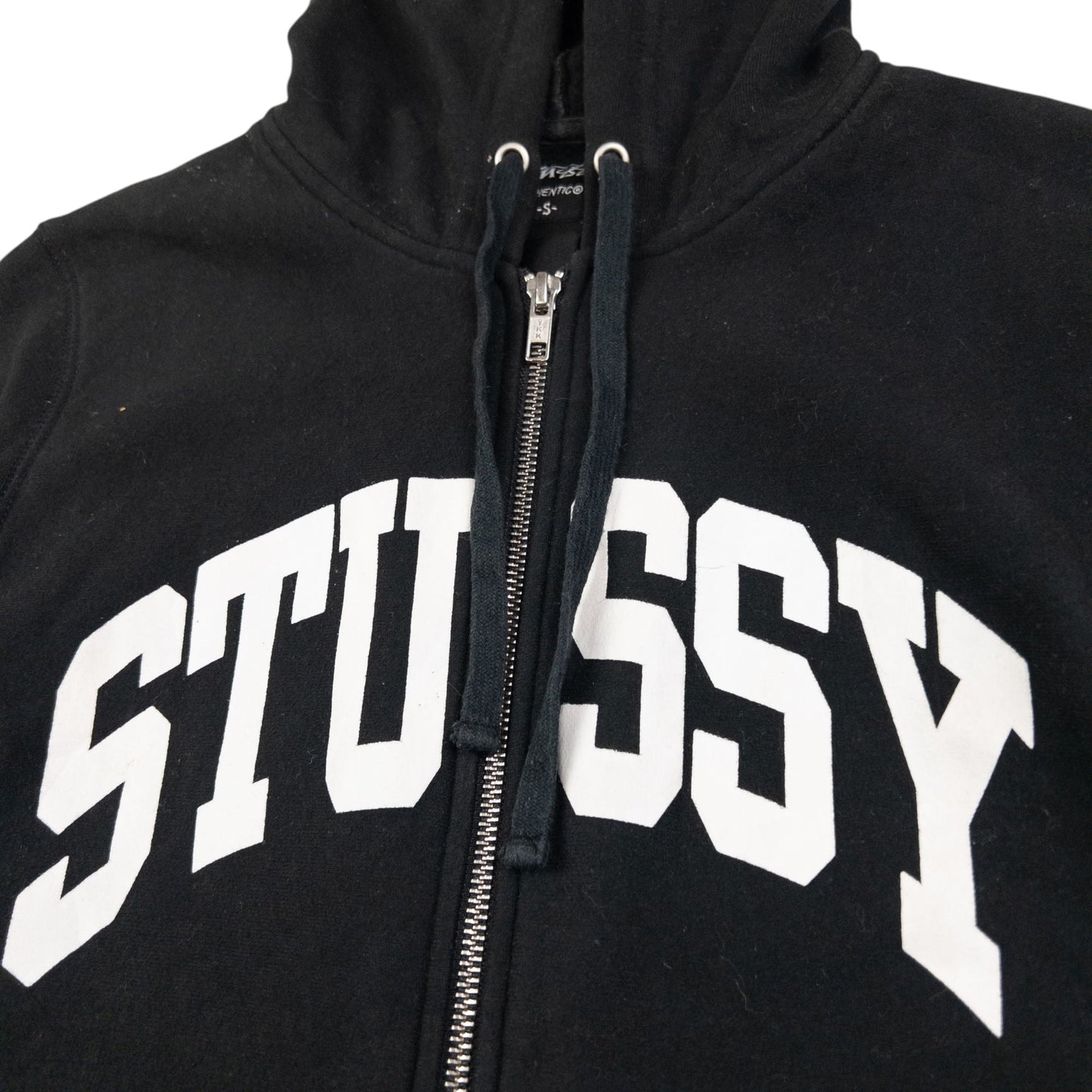 Vintage Stussy 80 Zip Up Hoodie Size S